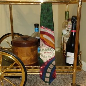 Vintage Tabasco silk tie
